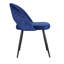 Fitzsimmons 46cm H Velvet Upholstered Side Chair in Grey-2086111150