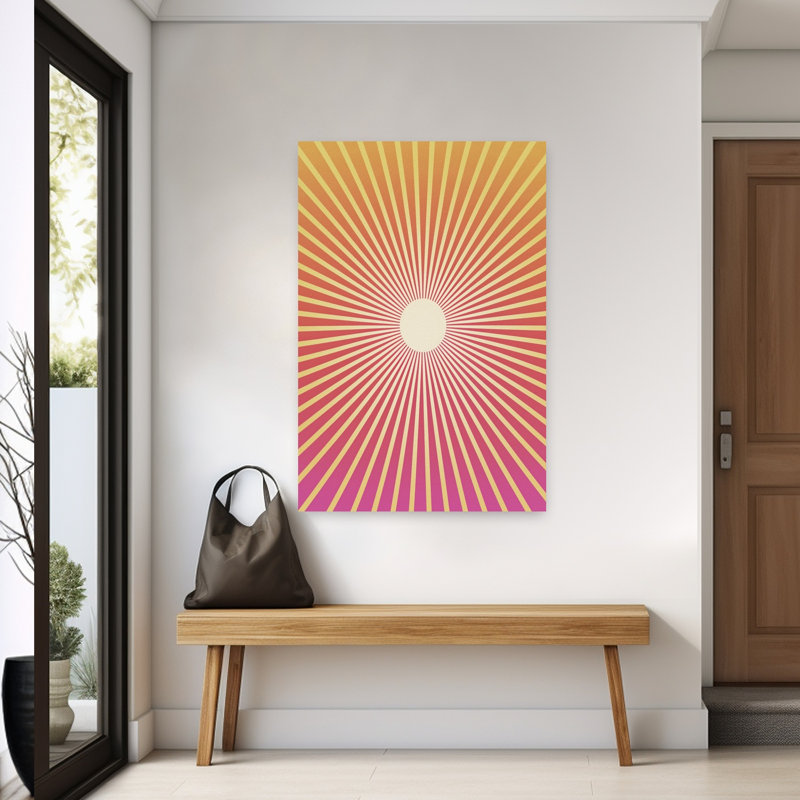 Art mural abstrait abstrait, H 60 po x l 40 po