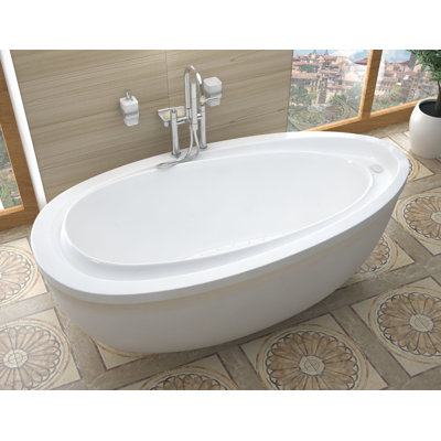 Capricia 71'' x 38'' Air Acrylic Bathtub