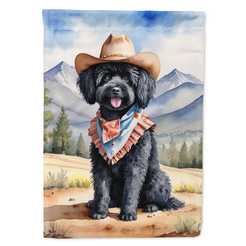 Drapeau Cowboy Welcome Garden, Puli