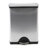 simplehuman Rectangular Dual Compartment Recycling Kitchen Step Trash Can, 46 Liter, Stainless Steel
