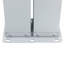 Dakota Fields 6cm W x 1.4cm D Fabric Cover Motorised Retractable Side Awning-1403331348