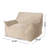 Allea Velveteen Bean Bag Chair With Armrests-1449107461-1449107463