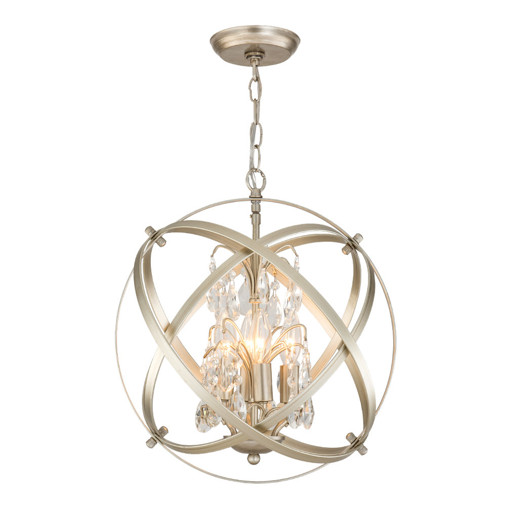 Laurel Foundry Modern Farmhouse Rappaport 4 - Light 17"W Dimmable Globe ...