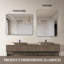 Miroir de salle de bain rectangulaire 24 x 32 pouces-479048625-479048619