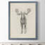 «Moose Study» par Paul Cezanne - reproduction d'art encadrée-870883731-871094648-870883728