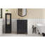 Meuble-lavabo 24 po avec lavabo en céramique 24 po, 2 tiroirs et 1 porte-388937216