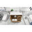 Ensemble de meuble-lavabo simple 42 po Melillo-1598541405