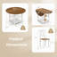Ensemble repas rond 42,5 po