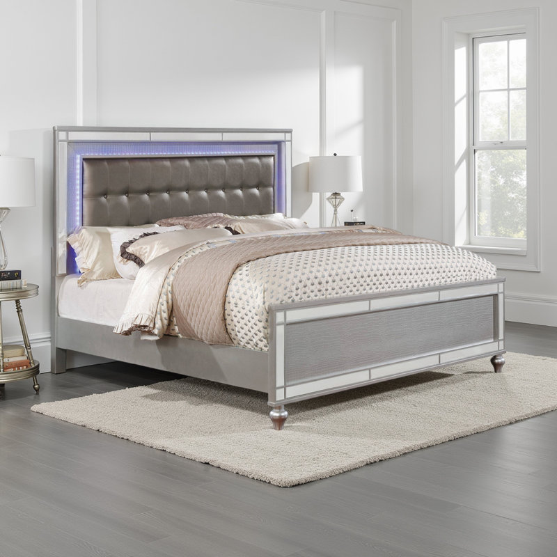 Grand lit plateforme Luana