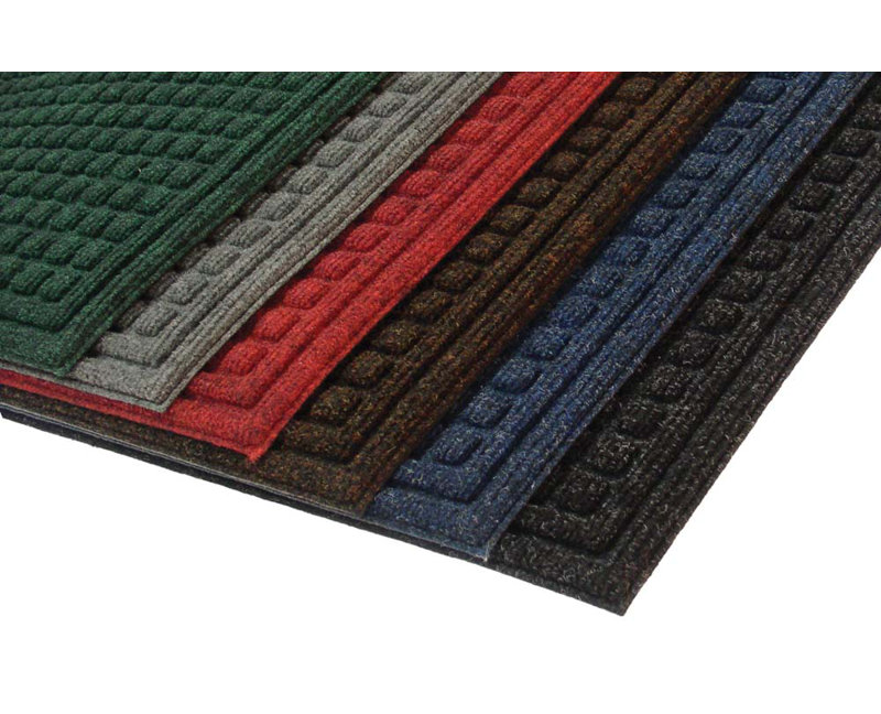 Radolija Non-Slip Polka Dots Doormat, Walnut, Rectangle 2' x 3'