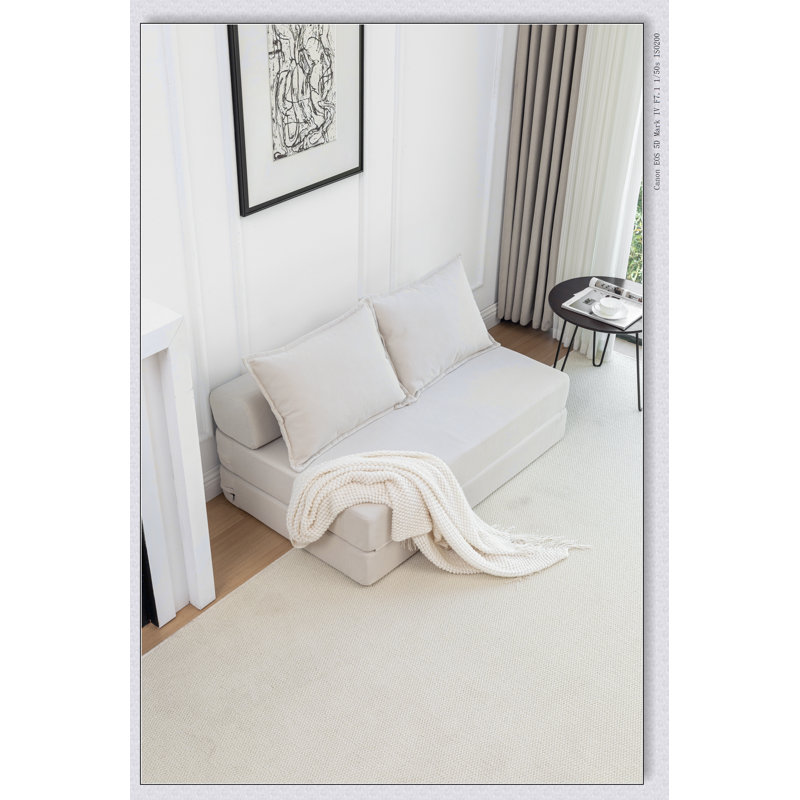 Canapé-lit pliable polyvalent avec design ergonomique et mousse à mémoire de forme haute densité pour plus de confort et de commodité