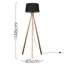 Mejias 148cm Tripod Floor Lamp-579619119-579619116-579619112