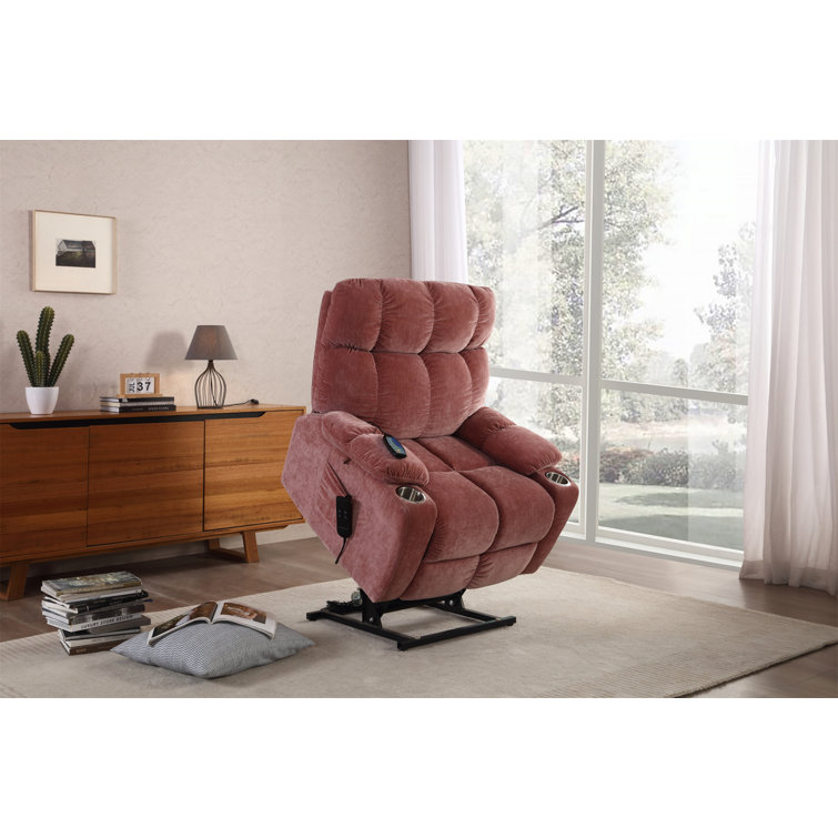 Upholstered Heated Massage Chair