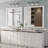 Amara Tempered Glass and Aluminum Alloy Framed French Cleat Mounted Wall Mirror with 5-Year Warranty-440482513-440482600