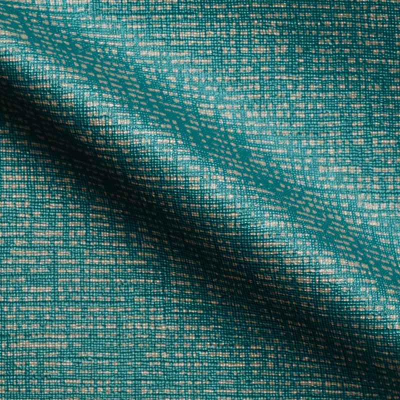 Kravet 3' L x 54" W Wallpaper Roll, Turquoise/Teal
