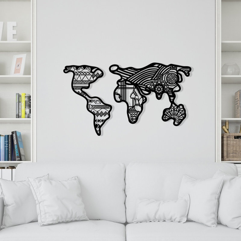 Hanah Home Wall Décor, 57cm H x 100cm L x 0.12cm W