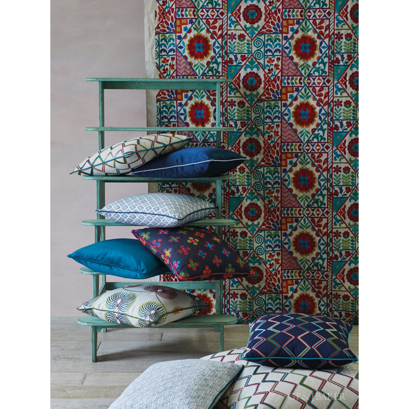 Fiesta Kahlo Linen Blend Performance Fabric
