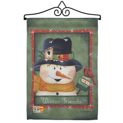 Double Sided 18.5'' H x 13'' W Polyester Animal Flag Set