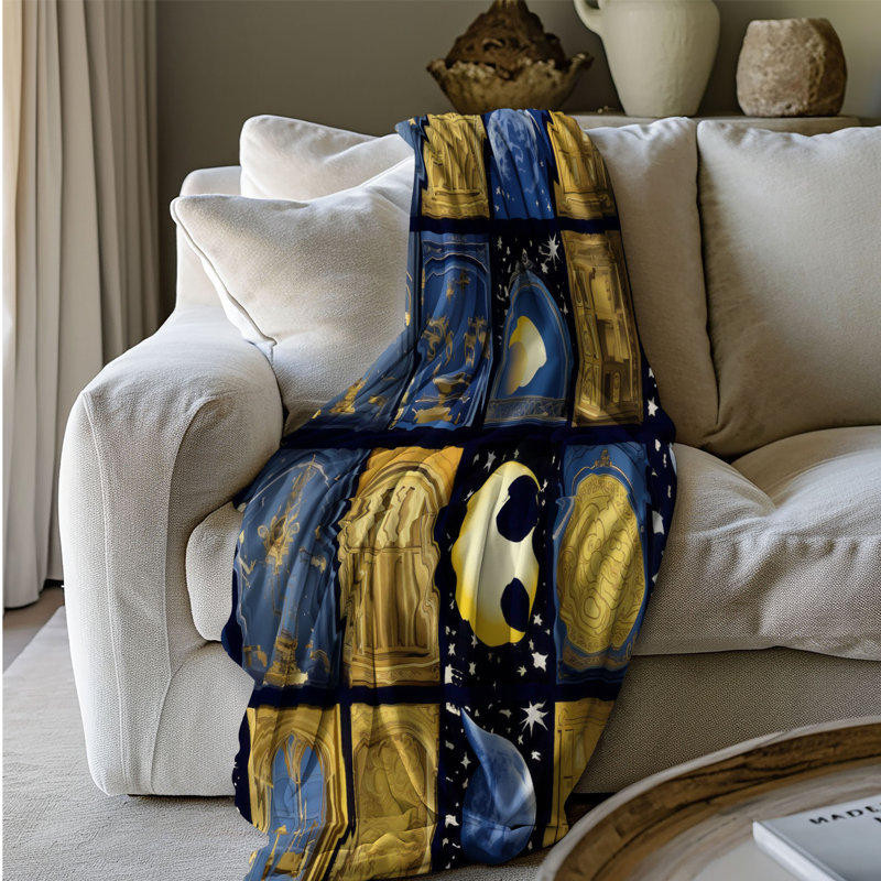 Moon Phases - 1 Piece Premium Blanket, Queen