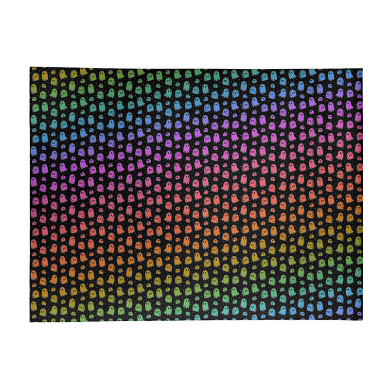 Tapis bleu/rose/vert, Rectangle 2 pi x 3 pi