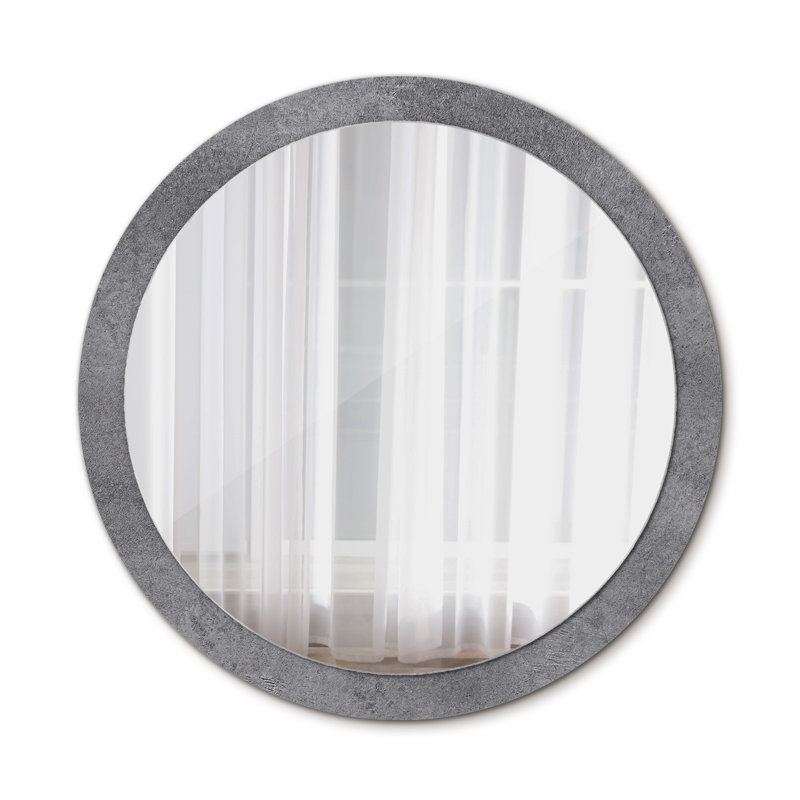 Huldar Glass Flat Wall Mirror