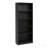 5-Tier Bookshelves Storage Cabinet Black