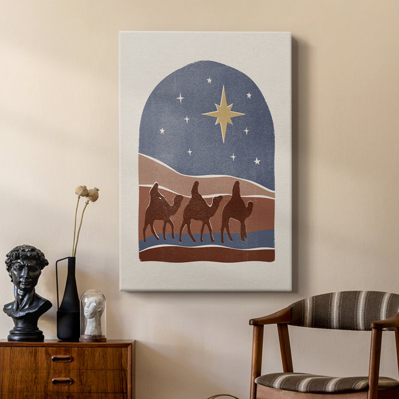 Boho Nativité II - galerie sur mesure, H 60 po x l 40 po