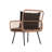 3 Piece Rattan Seating Group With Cushions-1035835992