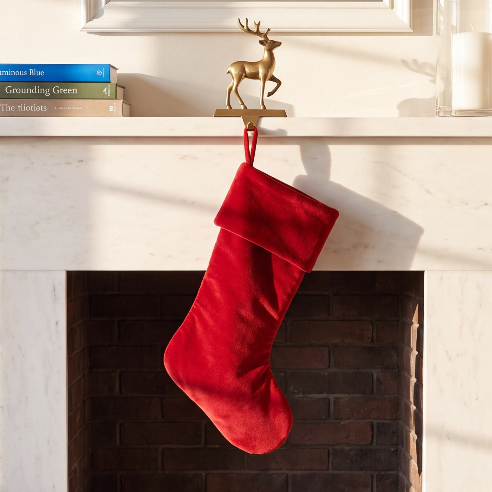 Handmade Velvet Stocking