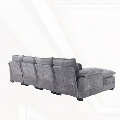 U-shaped combination sofa