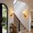 12''(H) Tradictional Wall Sconce Light Lamps With Embossed Metal Backplate & Pleated Fabric Shade