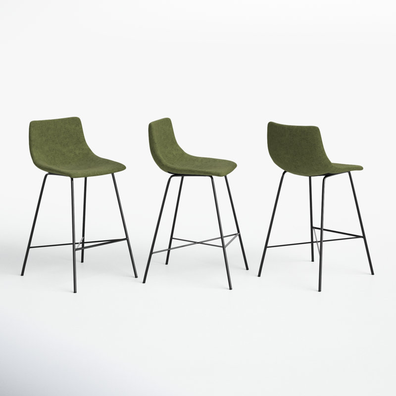 Bela 24" Velvet Counter Stool