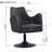 Loms Genuine Leather Swivel Accent Chair-940072826