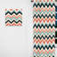 Chevrons I - rideaux obscurcissant - couleur douce doux multicolore à chevrons rétro I - 1 panneaux-107561640