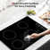 30 in. Built-In Coil Ceramic Surface Electric Cooktop in Black