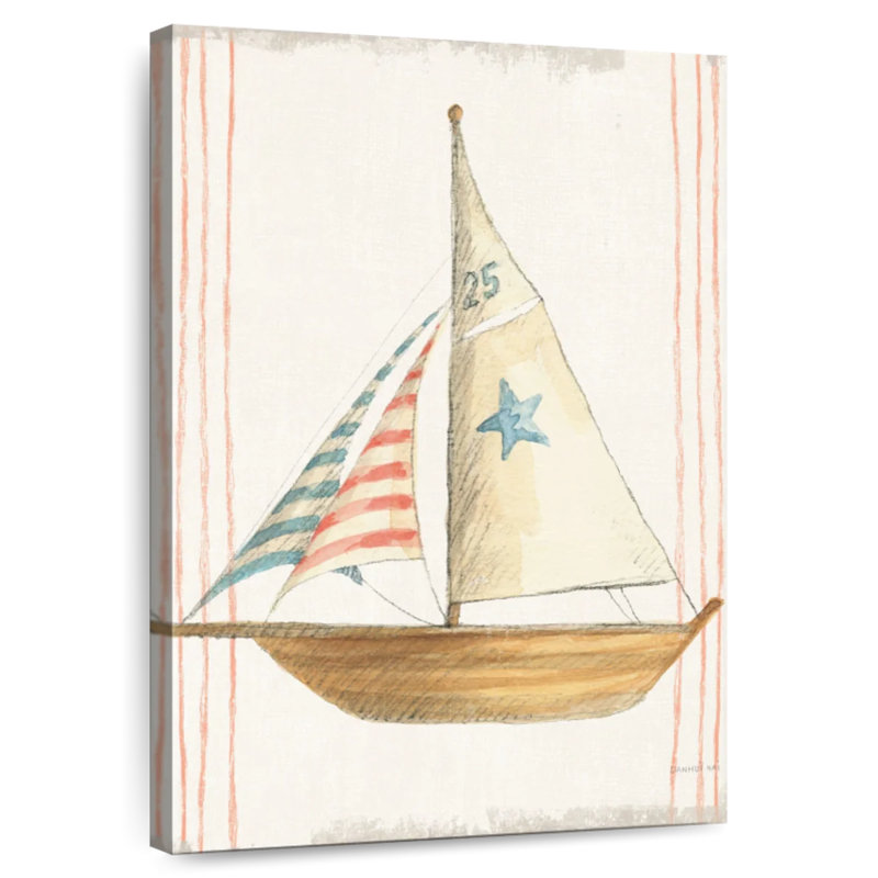 Aletra Floursack Nautical VI No Words, 51" H x 34" W