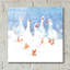  «Winter Geese» par Elle Media Group SA, art mural en verre acrylique, 12 po x 12 po