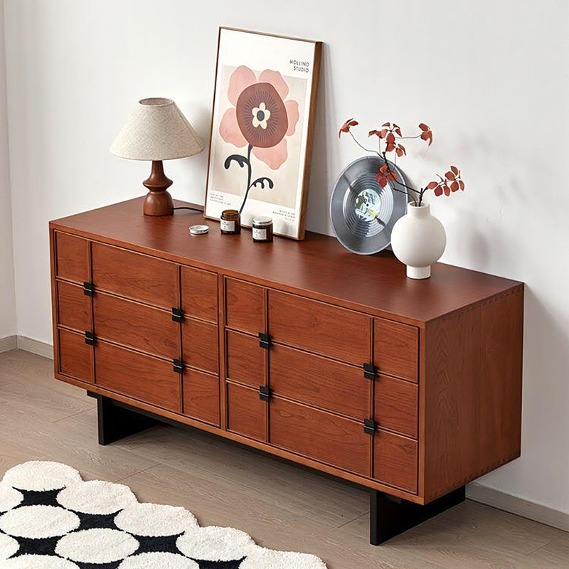 Subway Art Hand Handle Buffet Table