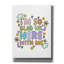 Art mural sur toile Epic Graffiti «I'm So Glad Ur Here With Me» par Club Daydream, 12 po x 16 po-117540207