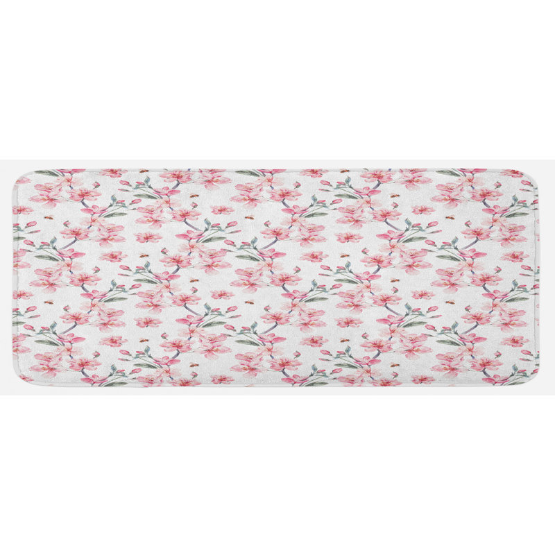 Tapis de cuisine aquarelle