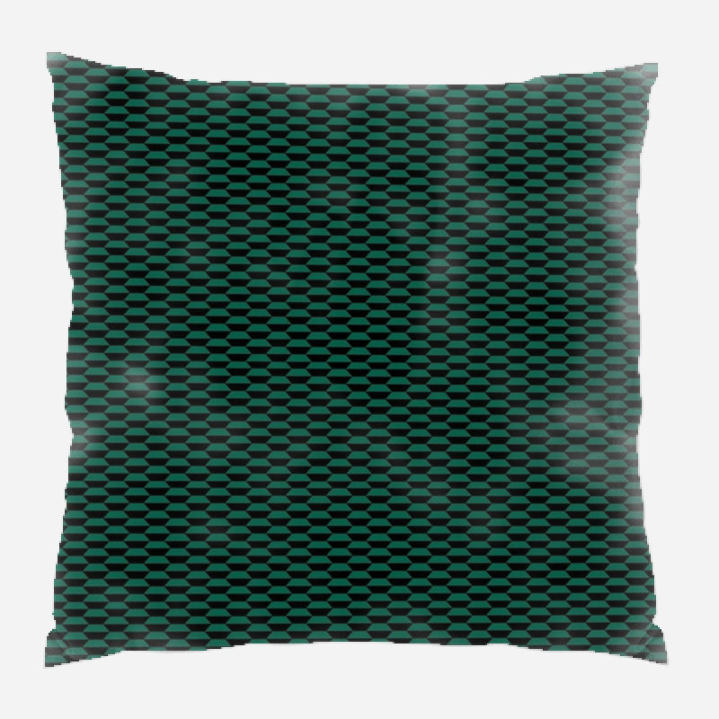 Coussin décoratif à motif, Intérieur