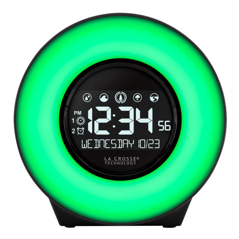 Digital Electric Tabletop Clock with Alarm in