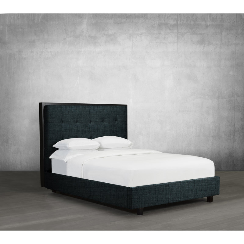Tête de lit à panneau rembourré Weon, Beige, Très grand