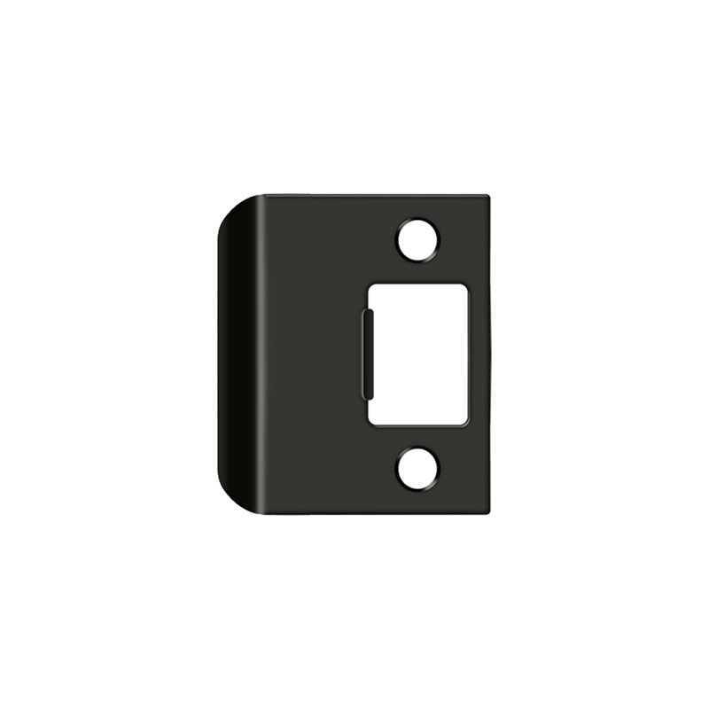 Deltana SPE200U10B Extended Lip Strike Plate, 2-1/4" x 2" in Oil-rubbed Bronze, Oil Rubbed Bronze