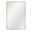 Miroir de salle de bain à cadre en métal doré 36 po Beunca-1010712000-1017241032