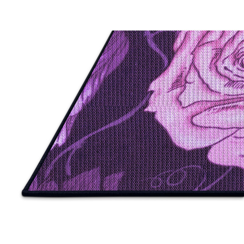Performance Wool Floral Indoor Rug, Rectangle 8' x 12'