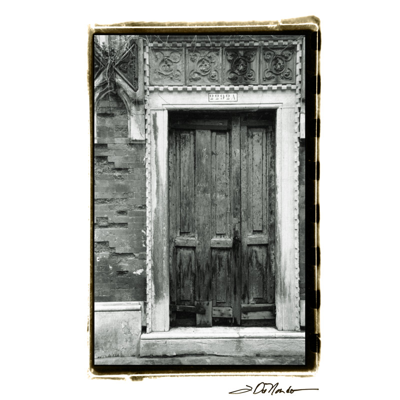 The Doors Of Venice I - Wrapped Canvas Print, 46cm H x 30cm W