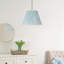 Laurenne Fabric Empire Lamp Shade ( Clip On ) in Blue-469843234