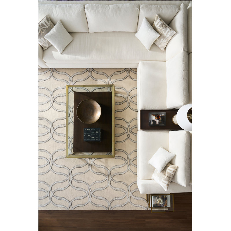 Francis Upholstered Sectional, 9508 Hazelnut